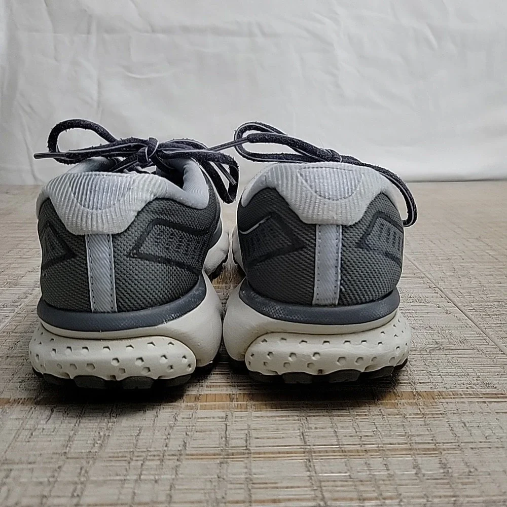 Brooks Ghost 12 Running Shoes - 1203051B007 - Grey - Women's Size 9.5 Medium